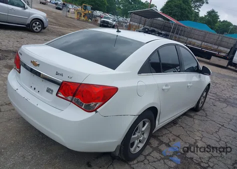 2012 Chevrolet Cruze Lt z USA, uszkodzony, nr VIN 1G1PE5SC9C7106441